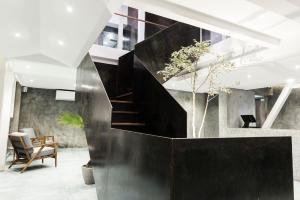Istumisnurk majutusasutuses 9ine Thamel Hotel