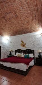 Katil atau katil-katil dalam bilik di Casa Centeopan