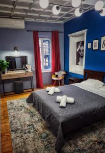 Posteľ alebo postele v izbe v ubytovaní Deisisroomnafplio Apollo στ κέντρο του Ναύπλιου