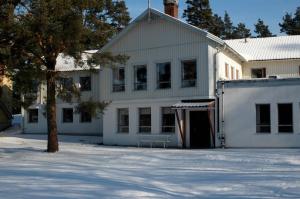 Solviken Tranås Hostel v zimě