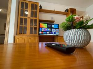 TV a/nebo společenská místnost v ubytování Acapulco III Marina DOR Beach front - Sea views