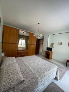 Postel nebo postele na pokoji v ubytování Il viandante