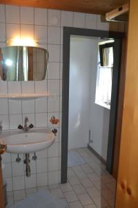 Koupelna v ubytování Apartment Renate