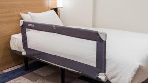 Postel nebo postele na pokoji v ubytování JR-East Hotel Mets Yokohama Tsurumi + 37 fotografií