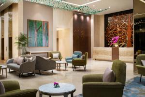Posezení v ubytování Trembesi Hotel