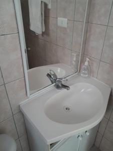 Koupelna v ubytování Cabanas bahia inglesa