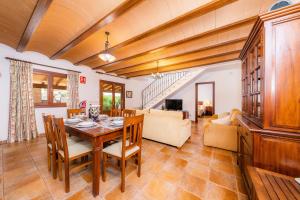 Posezení v ubytování Finca Sa Pedrera d'es Turó