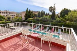 Balkon lub taras w obiekcie Villa Santa Lucia