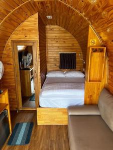 Postel nebo postele na pokoji v ubytování HB Bungalow