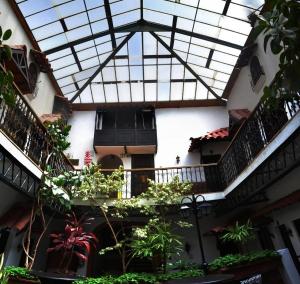 Budova, kde se hotel nachází