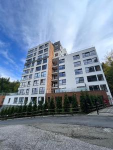 Budova, v ktorej sa apartmán nachádza