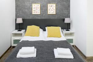 Posteľ alebo postele v izbe v ubytovaní Modern apartment in the very central location 18