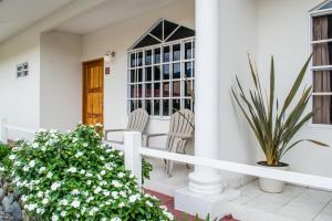 A balcony or terrace at Downtown Suites