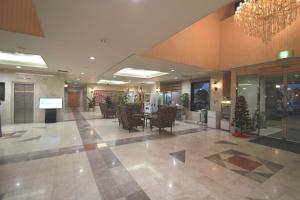Lobby alebo recepcia v ubytovaní APA Hotel Kagoshima Kokubu