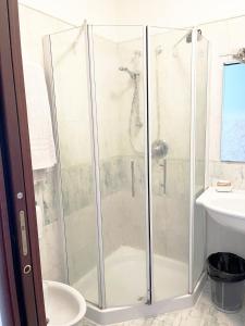 Koupelna v ubytování Hotel Molise 2