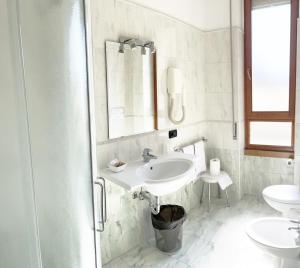 Koupelna v ubytování Hotel Molise 2