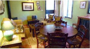 A seating area at Cortijo Zalamea