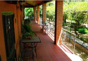 A balcony or terrace at Cortijo Zalamea