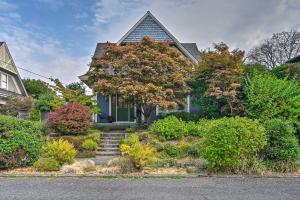 a house with stairs in front of it at Stunning Queen Anne House with Private Patio! in Seattle
