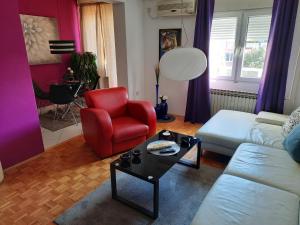 Posezení v ubytování Apartman RIGEL