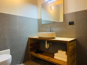 Koupelna v ubytování Chalet Monfol Superior