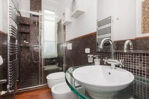 A bathroom at House Maximo at Colosseum