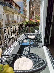 Balkón nebo terasa v ubytování Luxurious apartment in the heart of town !
