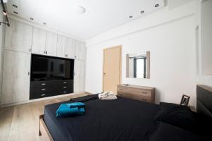 Postel nebo postele na pokoji v ubytování Luxurious apartment in the heart of town !