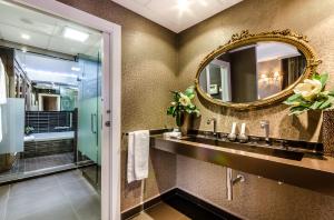 Koupelna v ubytování Grand Hotel Don Gregorio