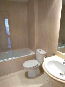 Koupelna v ubytování Apartamento Saliecho 3