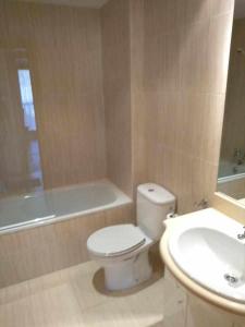 Koupelna v ubytování Apartamento Saliecho 3