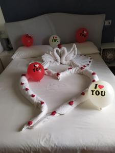 Postel nebo postele na pokoji v ubytování B&B Tiffany