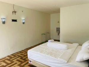 Vandu's View Guest house & Restaurant客房内的一张或多张床位