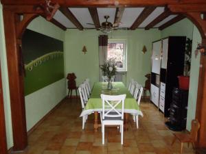 Posezení v ubytování Gîte Fischer