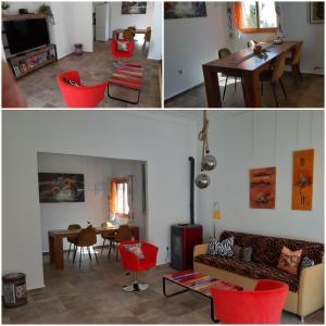 Posedenie v ubytovaní Schöne Wohnung in Puerto de la Cruz mit Garten.