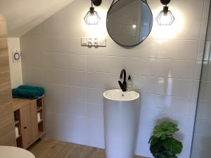 Ein Badezimmer in der Unterkunft APARTAMENTY MONTANIA WISŁA