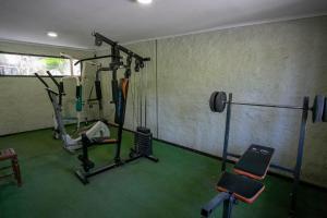 Fitness centrum a/nebo fitness zařízení v ubytování Hotel Jardin del Lago
