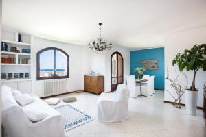 Χώρος καθιστικού στο B&B Sa Cruxitta