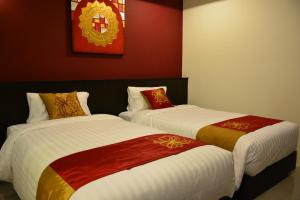 Cama o camas de una habitación en Adamaz House
