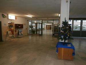 The lobby or reception area at Apartments Kolej Vltava