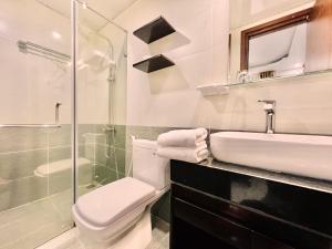 Koupelna v ubytování Dương Đông Hotel