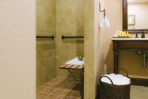 Koupelna v ubytování Hotel Viata