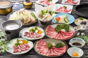 Makanan di atau berdekatan ryokan