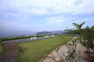 Landskap semula jadi dekat dengan ryokan