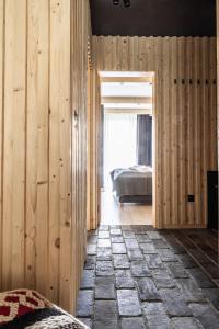 Posteľ alebo postele v izbe v ubytovaní ZAKOHOME- Apartamenty Sabały