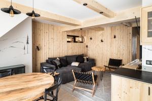 Posedenie v ubytovaní ZAKOHOME- Apartamenty Sabały
