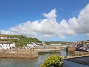 a view of a river with a town in the background at The Stannary in Helston