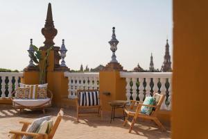 Balkón alebo terasa v ubytovaní Numa Seville Prestigio