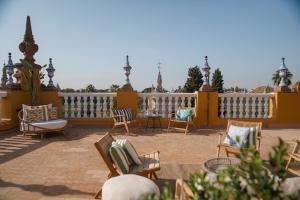 Balkón alebo terasa v ubytovaní Numa Seville Prestigio