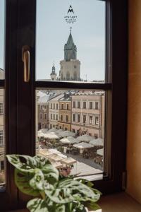 Výhľad na mesto Lublin alebo výhľad na mesto priamo z hotela